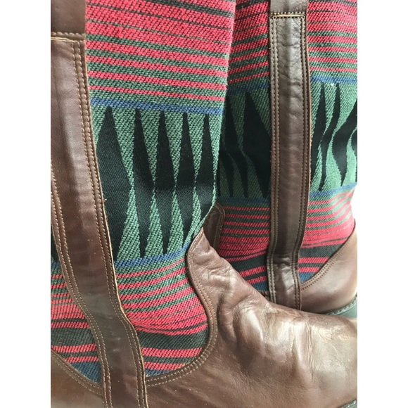 Vittorio Shoes - Vintage Vittorio Ricci Studio Indian Blanket Boot